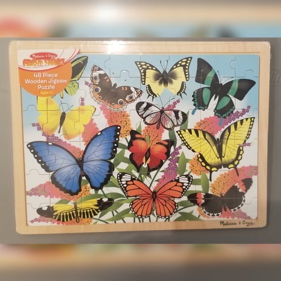 Melissa & Doug Other - NWT Melissa & Doug Wooden Jigsaw Puzzle
